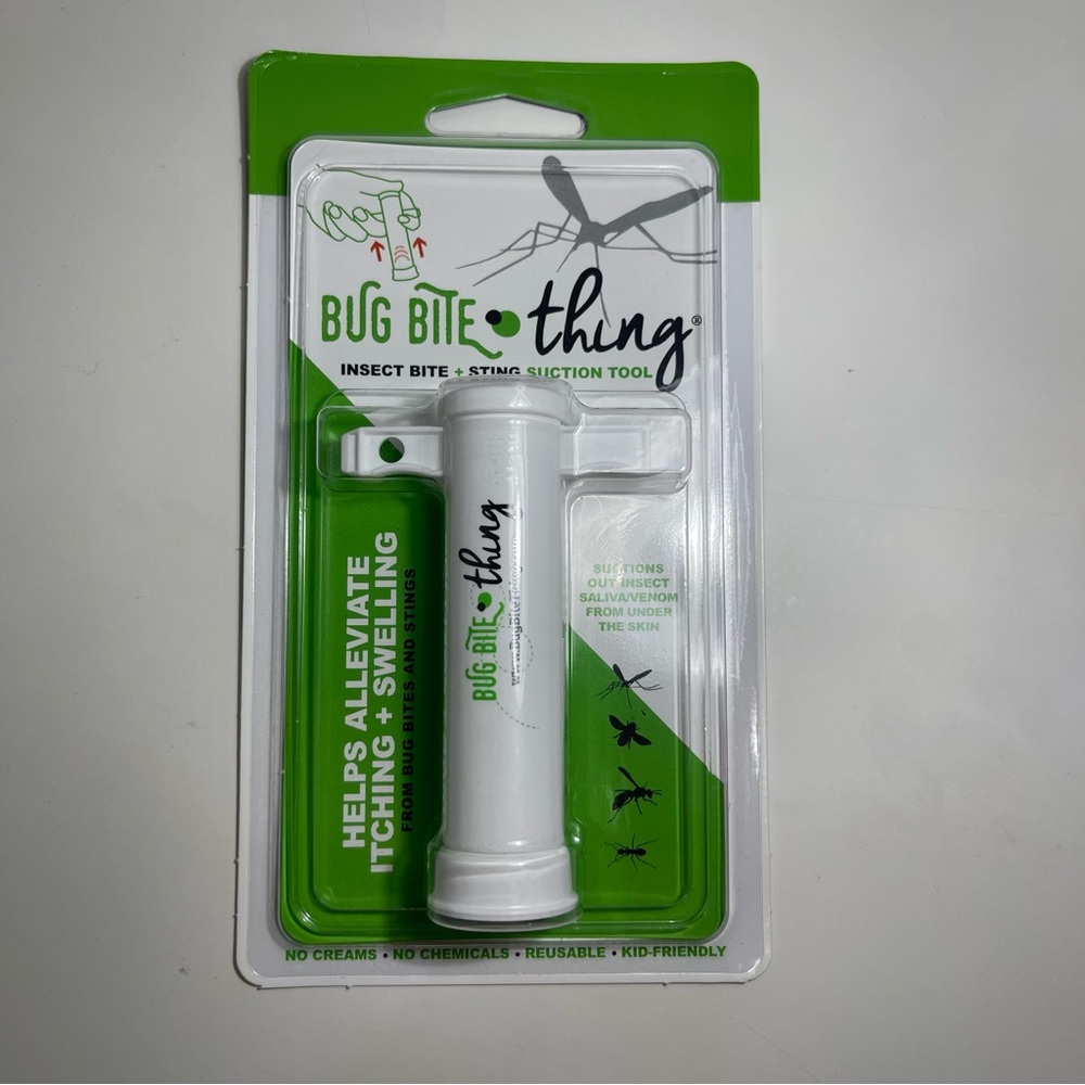 Bug Bite Thing Insect Bite Suction Tool - Green and White
